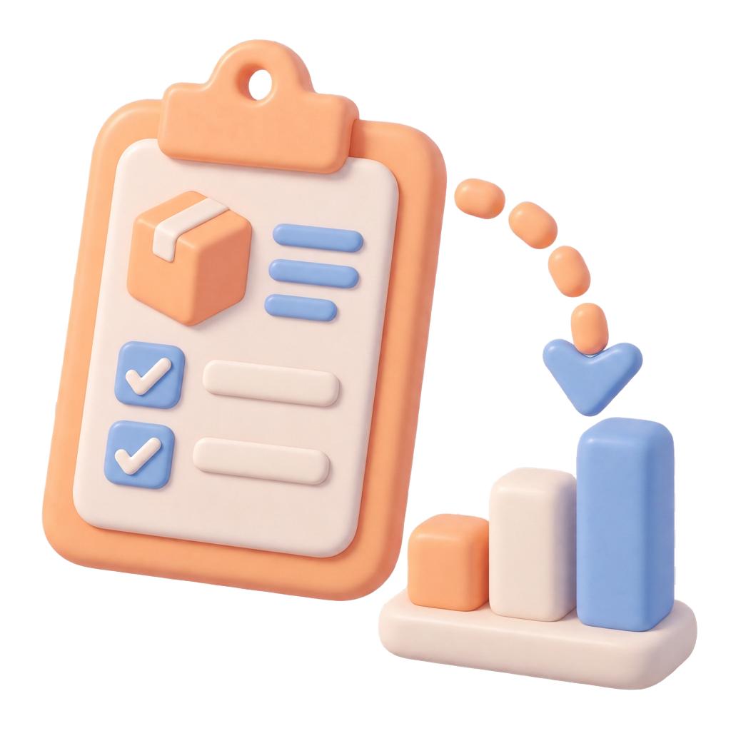 Purchase orders illustration